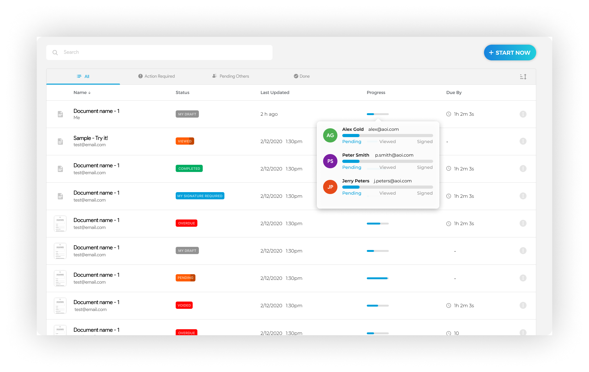 Fill app allows you to sign documents securely with HIPAA-compliant electronic signature