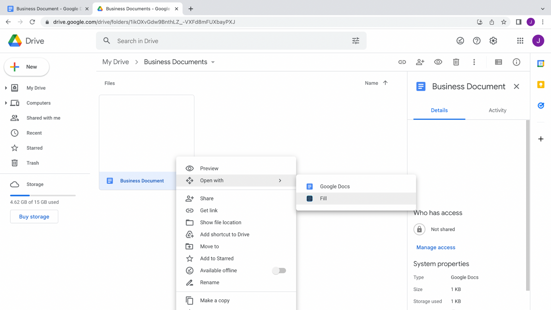 How to Esign Google Docs