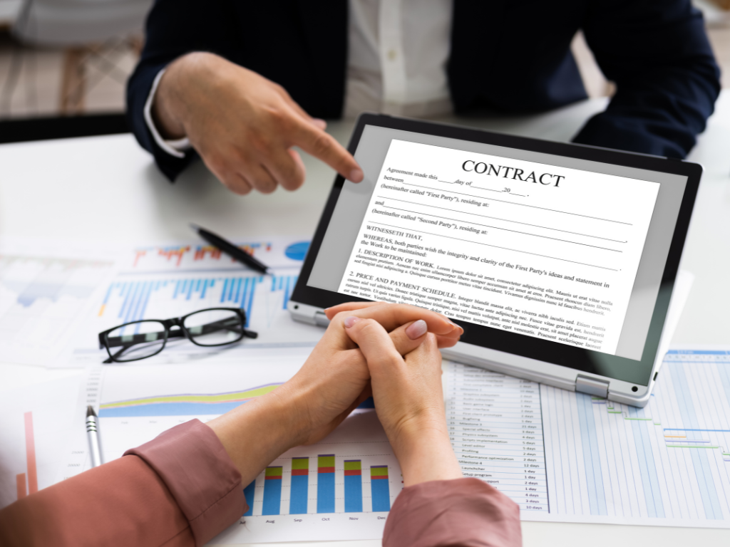 How to make a contract legal Fill