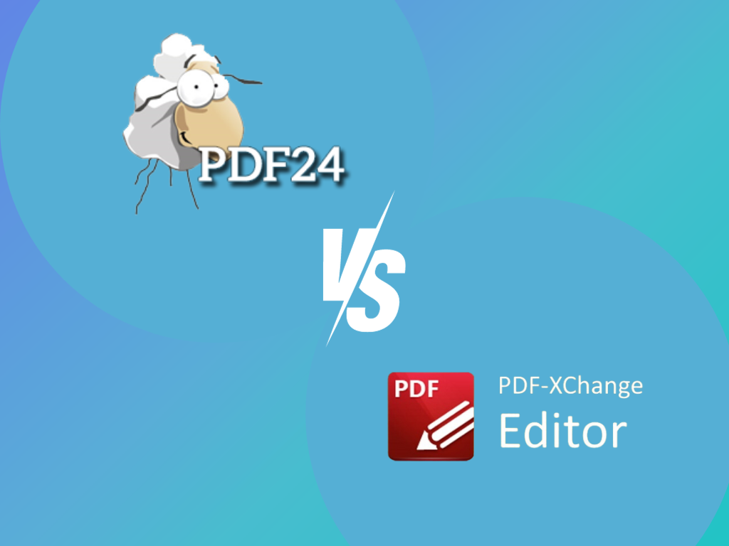 PDF24 vs. PDF XChange