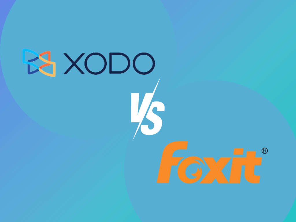 Xodo vs. Foxit