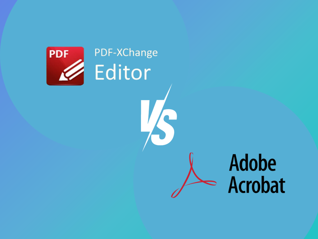 PDF-Xchange vs. Adobe Acrobat