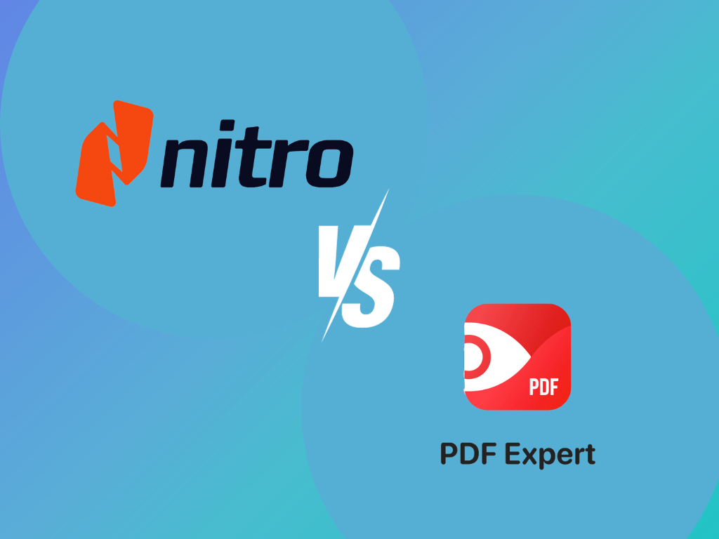 Nitro PDF vs. PDF Expert
