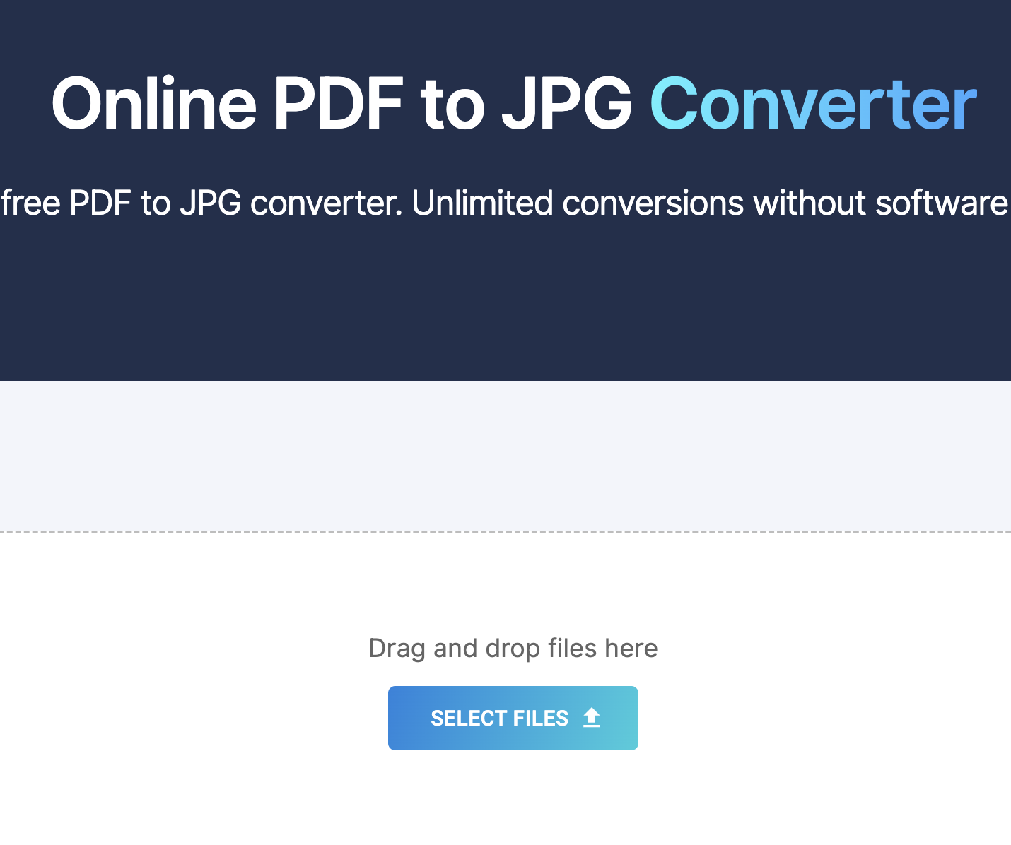 PDF to JPG