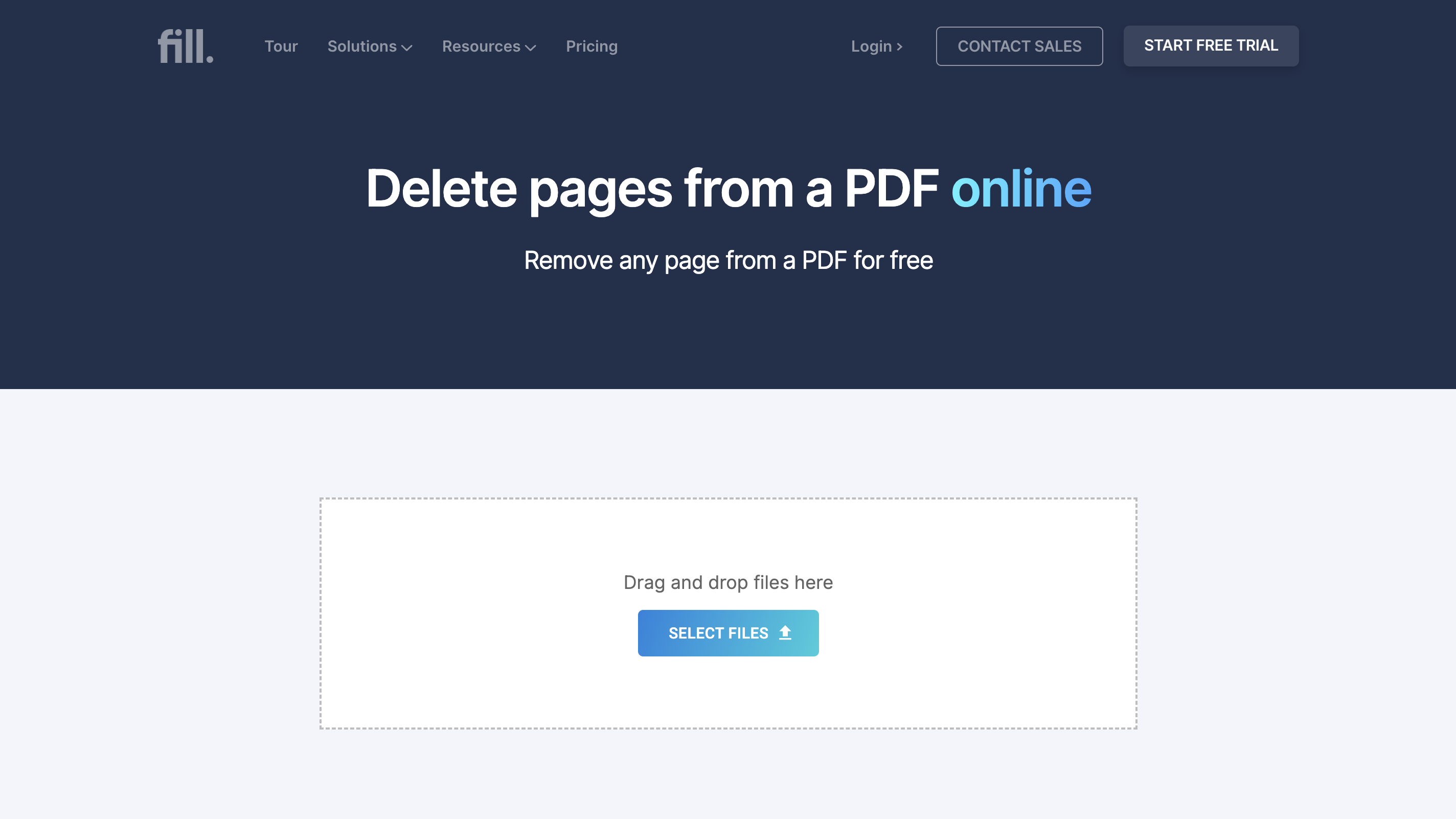 Delete Pages from PDFs