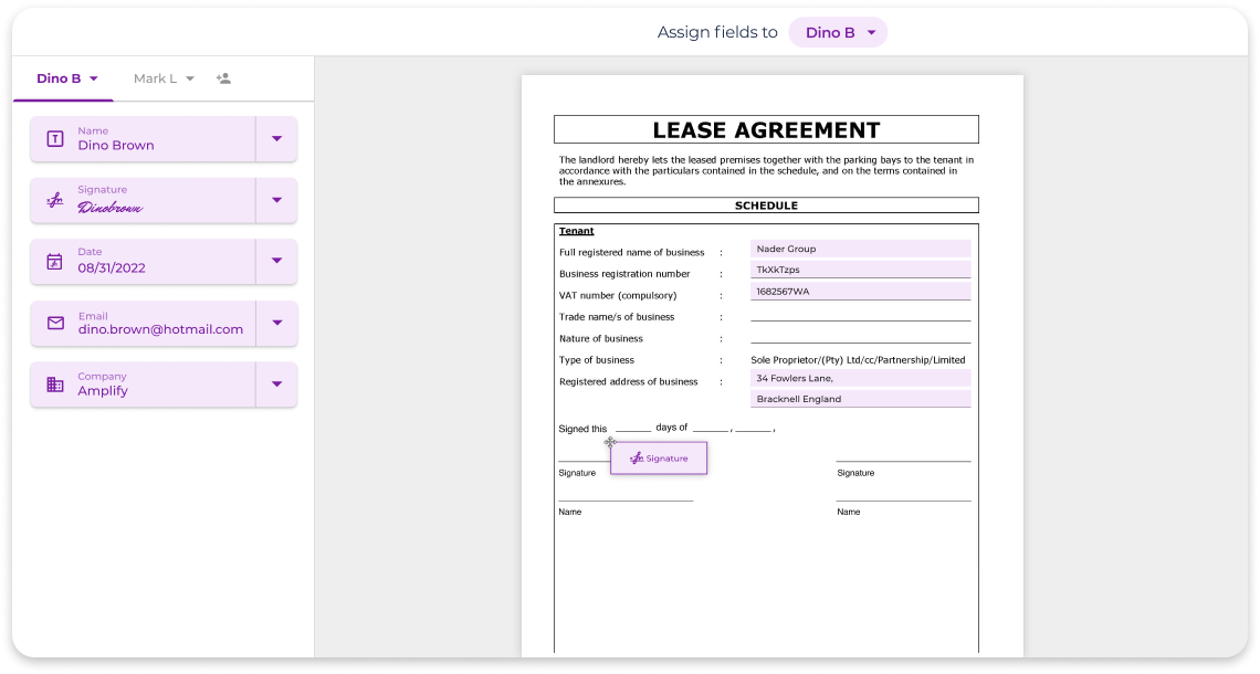 Edit and sign your contracts easily with Fill