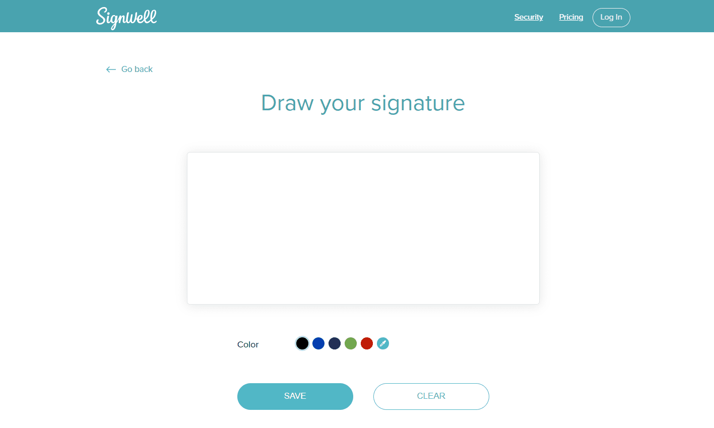 Signwell draw online signature generator
