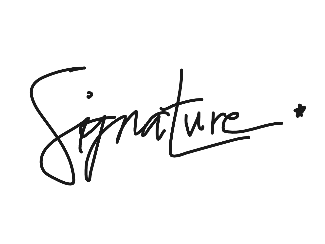 digitize signature sample