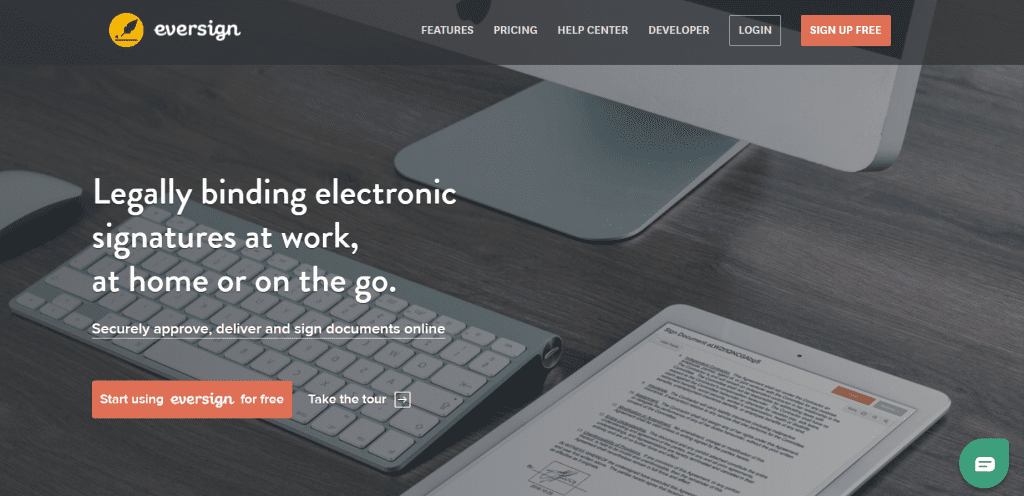 EverSign website