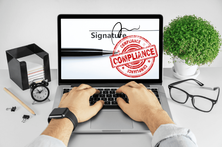 compliance and e signature