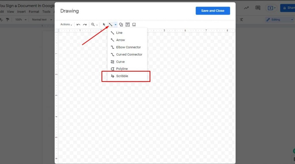 how to sign in Google Doc