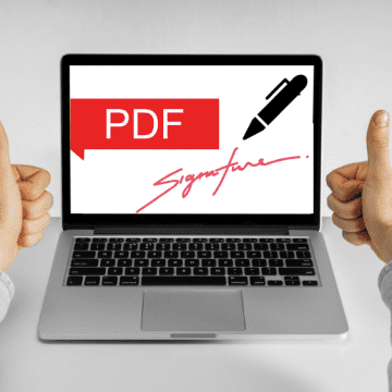 how to digitally sign a pdf