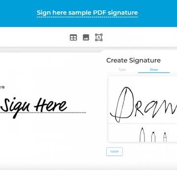 how to draw electronic signatures online