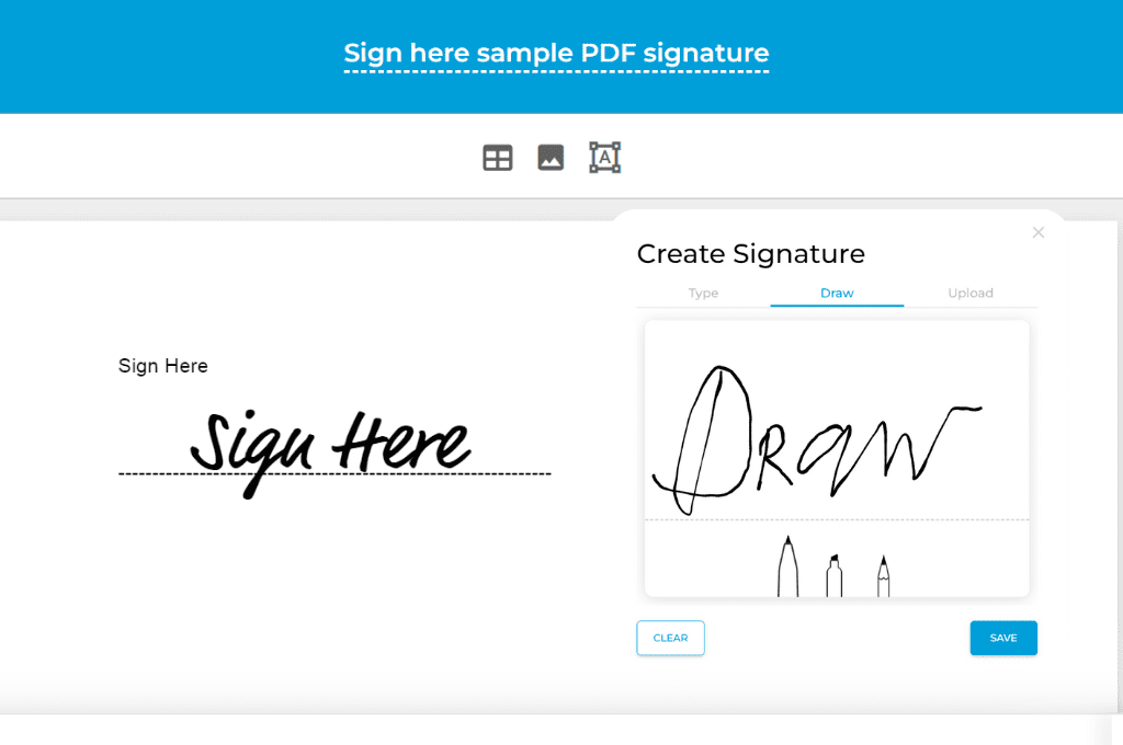 how to draw electronic signatures online