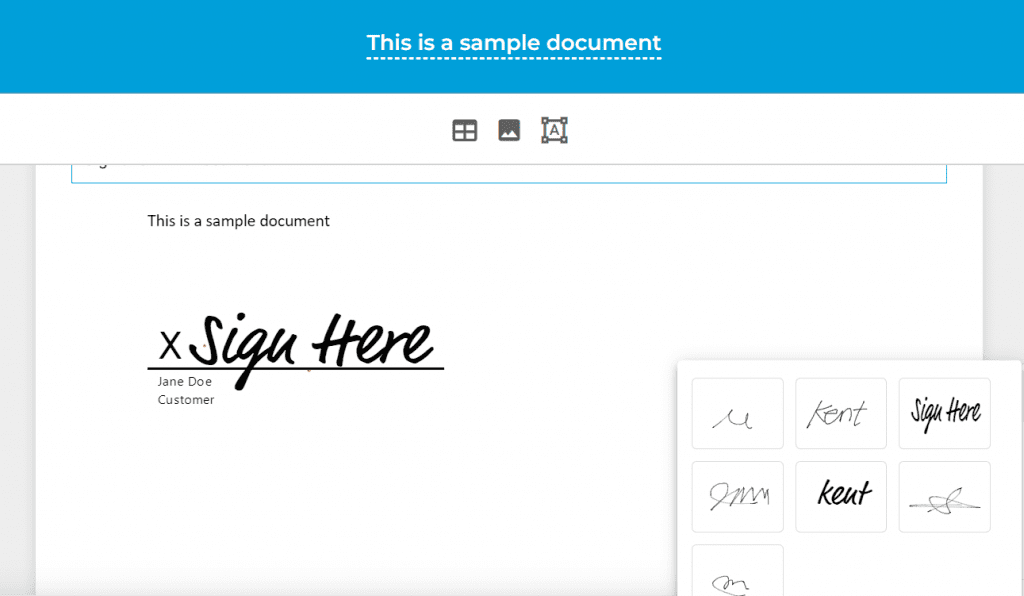 how to sign a PDF without printing on paper