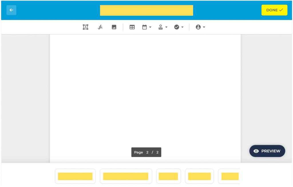 How to sign a PDF using select fields