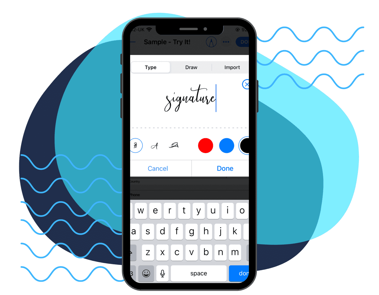 Free signature generator create electronic signature online