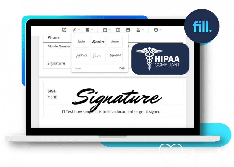 electronic signature for healthcare