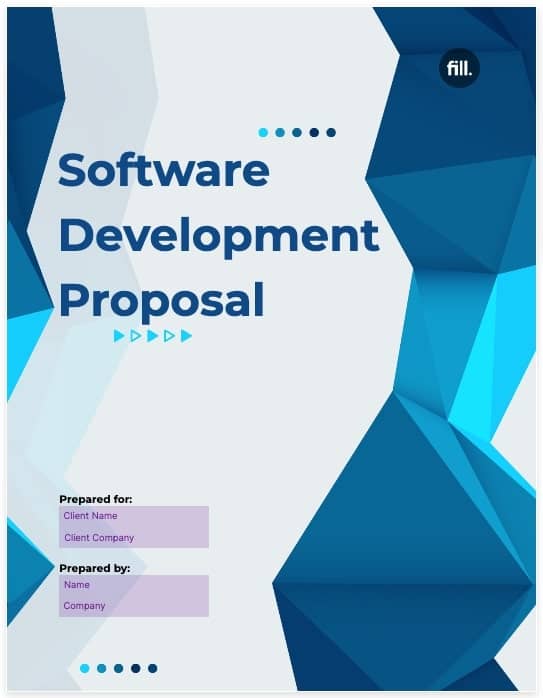 software development proposal template