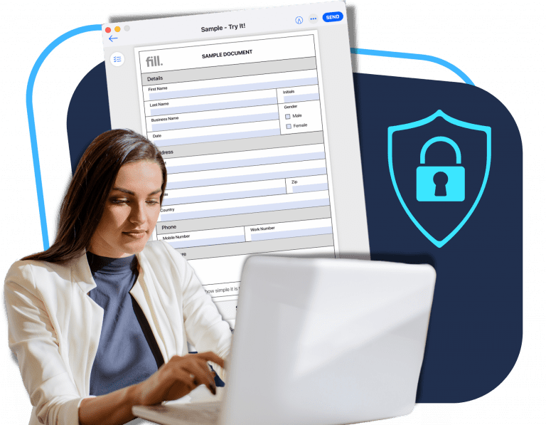 With end-to-end encryption, HR documents are secured