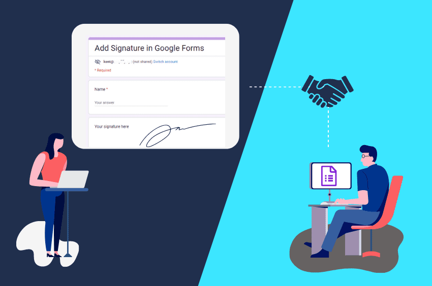 how to add an electronic signature in google forms