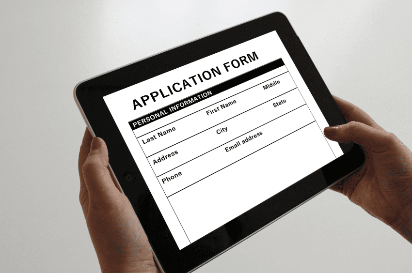 how to make application forms