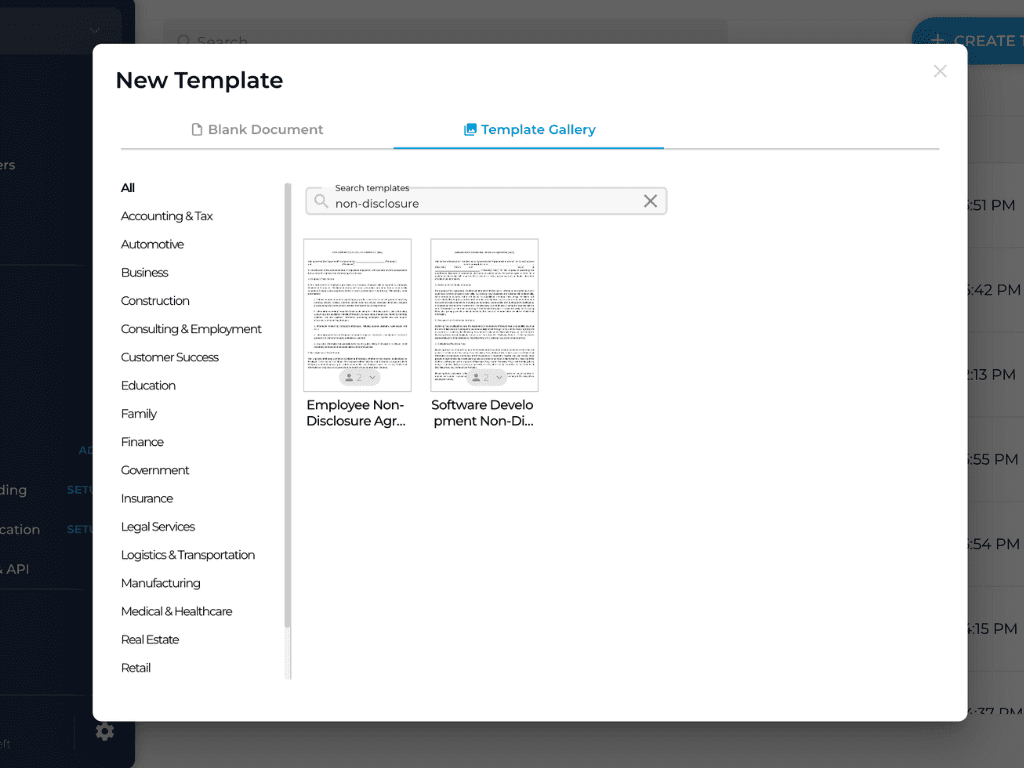 how to sign an nda