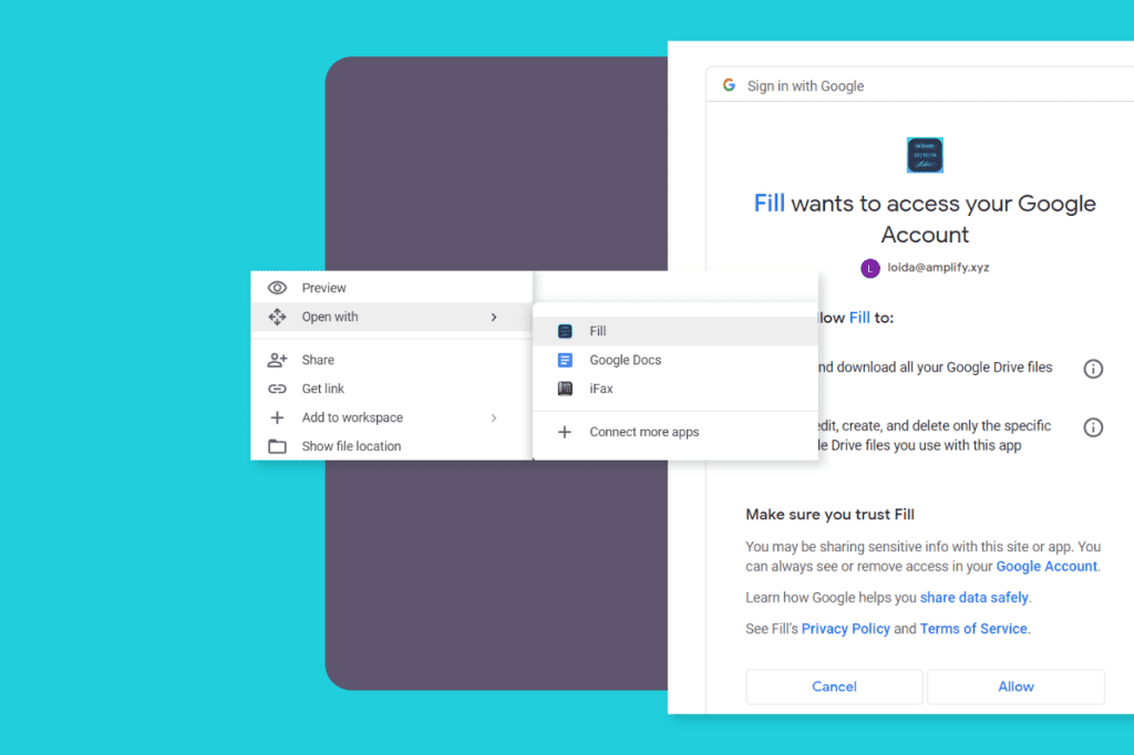 Google Drive Integration: Sign Documents on the Cloud