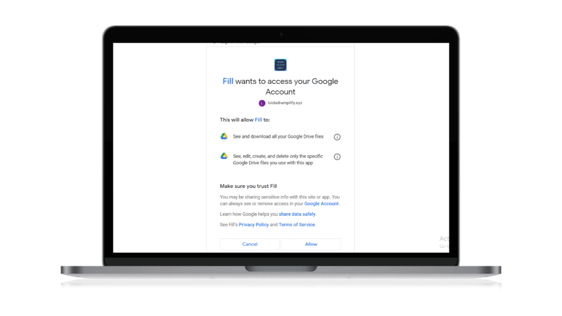 Google Drive Integration: Sign Documents on the Cloud 