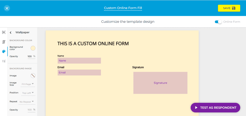 document customization how it works on Fill