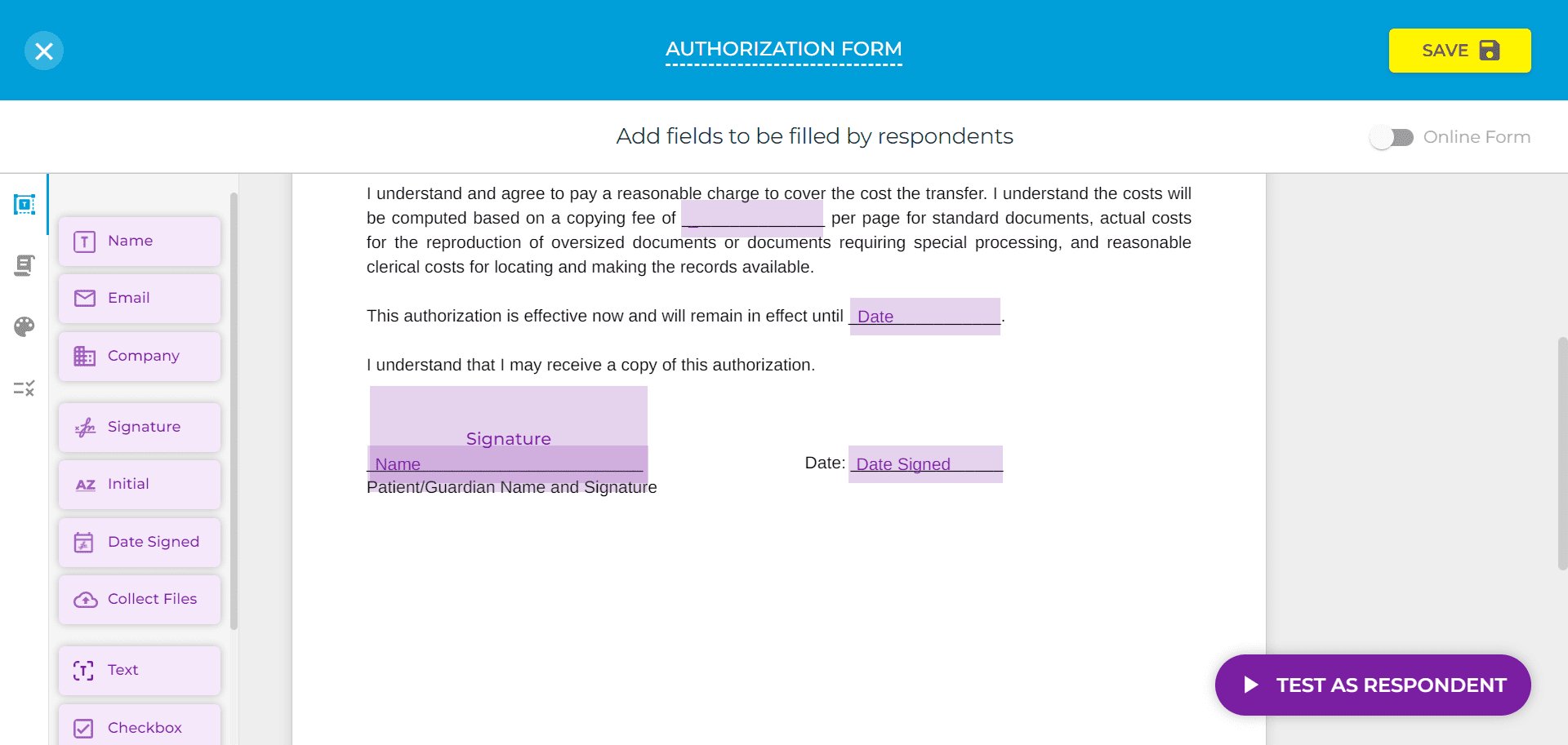How to create electronic forms 2 simple methods