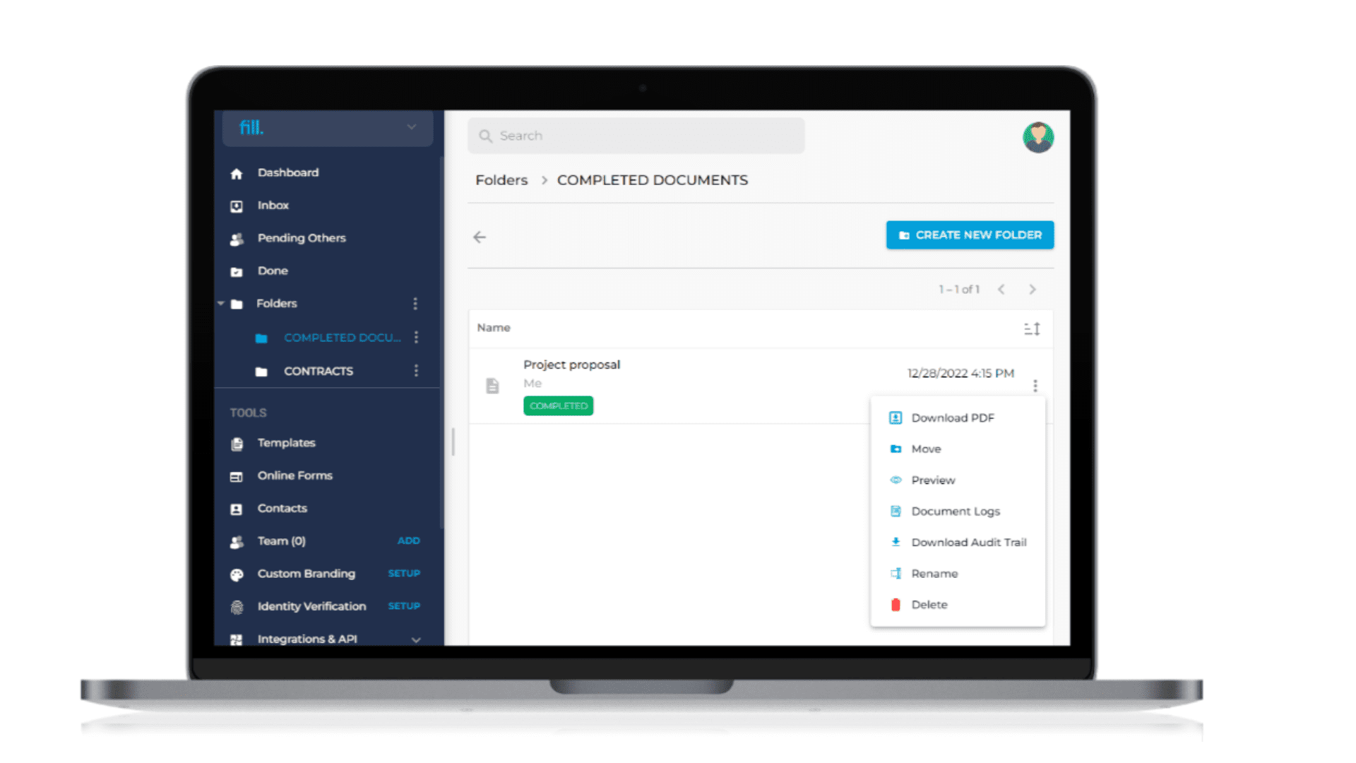 Completed Documents: How to Manage Signed Documents 
