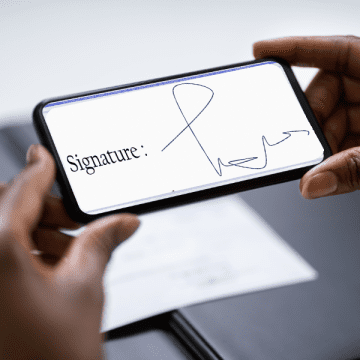 scan a signature