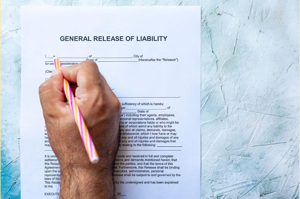release of liability waiver - image 2