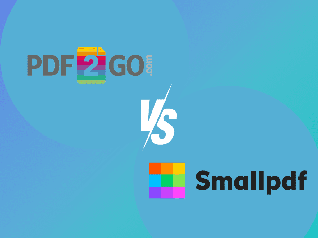 PDF2Go vs. SmallPDF
