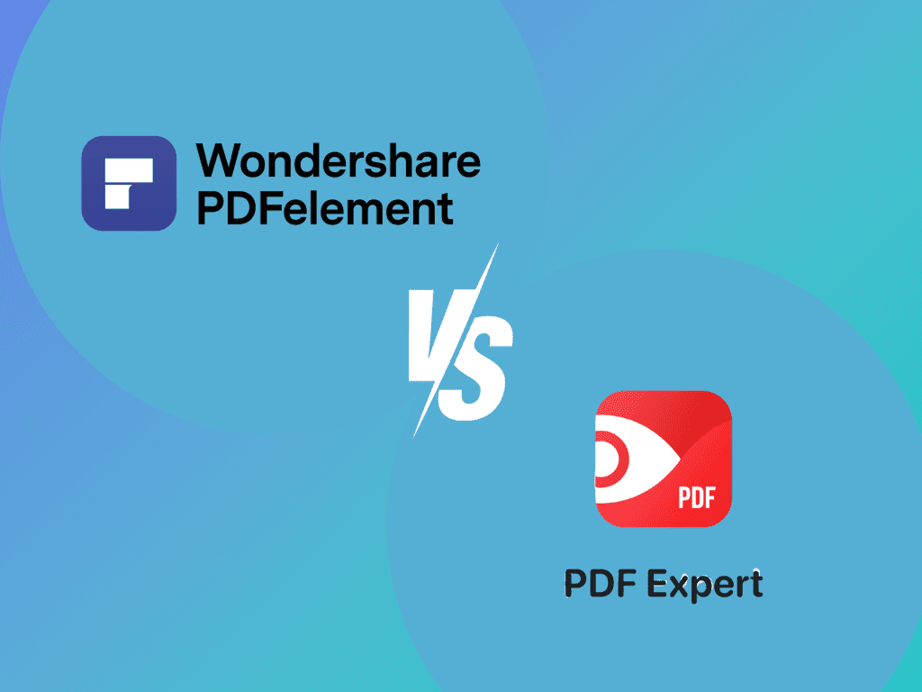 Wondershare PDFelement vs. PDF Expert