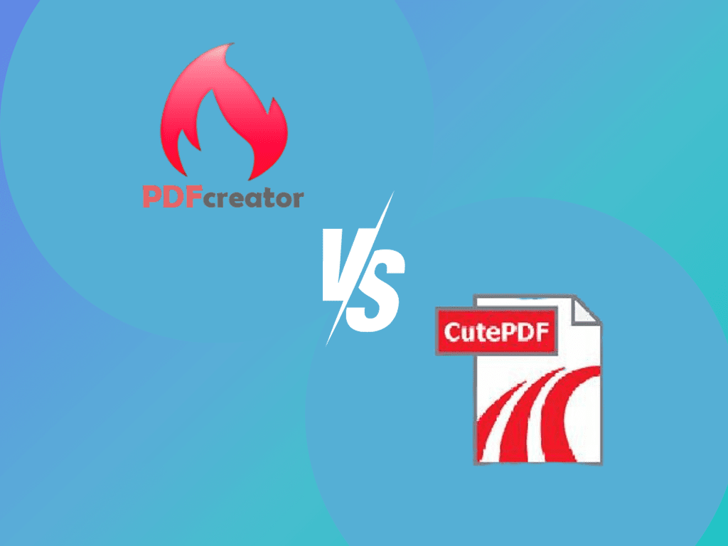 PDFCreator vs. CutePDF