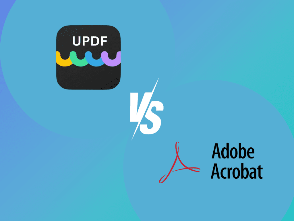 UPDF vs. Adobe Acrobat
