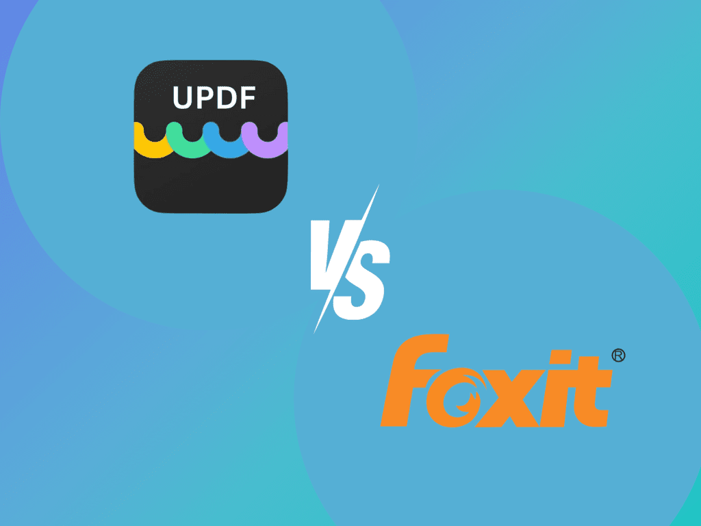 UPDF vs. Foxit