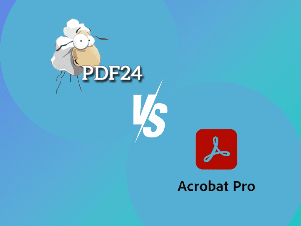 PDF24 vs. Acrobat Pro