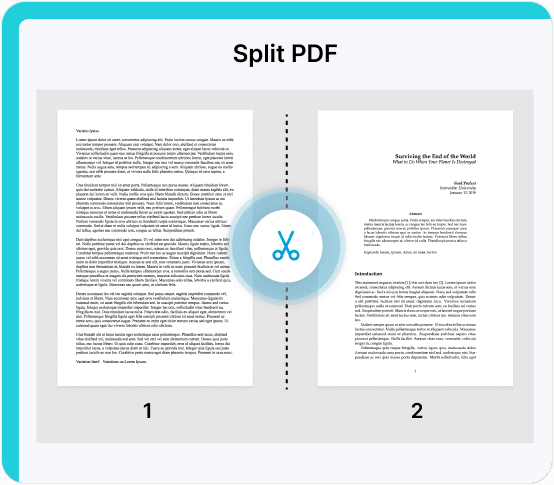 Split PDF Pages Online For Free Using Fill