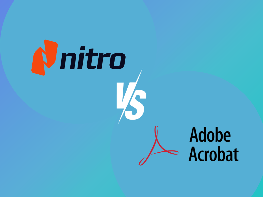 Nitro PDF vs Adobe Acrobat (PDF Tool Review)